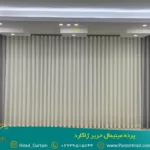 پرده مینمیال ژاکارد دو رنگ
